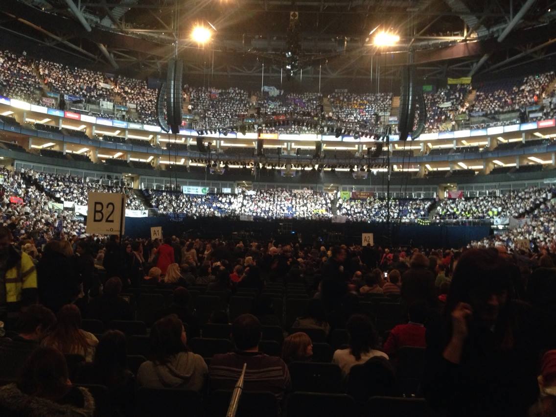 Young Voices O2 Arena Sound Engineer